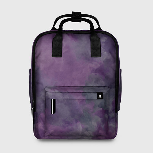 Женский рюкзак Фиолетовые туманности / 3D-принт – фото 1