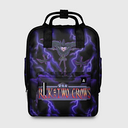 Рюкзак женский Crows and rick, цвет: 3D-принт