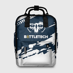 Рюкзак женский Battletech Краска, цвет: 3D-принт