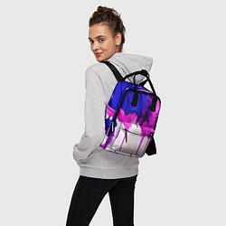 Рюкзак женский Акварельные потеки, цвет: 3D-принт — фото 2