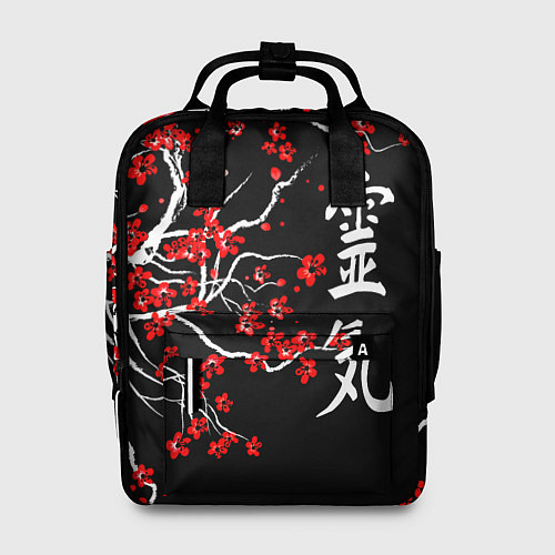 Женский рюкзак Сакура в цвету / 3D-принт – фото 1