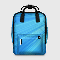 Рюкзак женский Бирюзовые солнечные лучи, цвет: 3D-принт