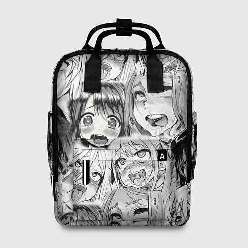 Женский рюкзак Девушки из Ахегао / 3D-принт – фото 1