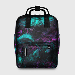 Рюкзак женский Неоновые Коралы, цвет: 3D-принт