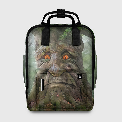 Женский рюкзак Мудрое таинственное дерево / 3D-принт – фото 1