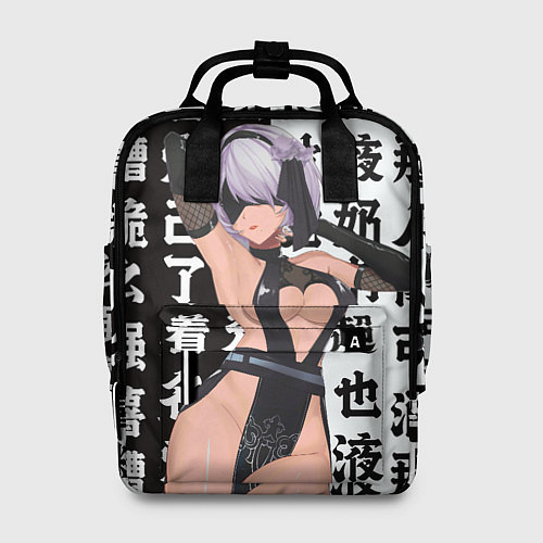 Женский рюкзак 2b в шикарном платье - Nier automata / 3D-принт – фото 1