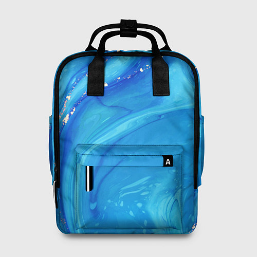 Женский рюкзак Лазурит / 3D-принт – фото 1