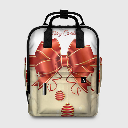 Женский рюкзак Подарочный бант с лентой / 3D-принт – фото 1