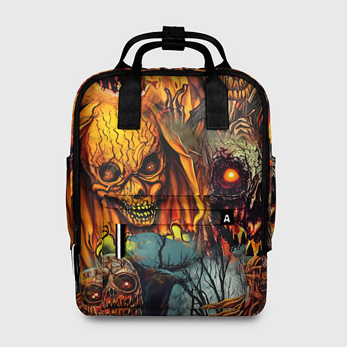 Женский рюкзак Монстры ужасные хэллоуинские / 3D-принт – фото 1