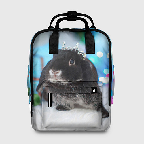 Женский рюкзак Кролик символ нового года / 3D-принт – фото 1