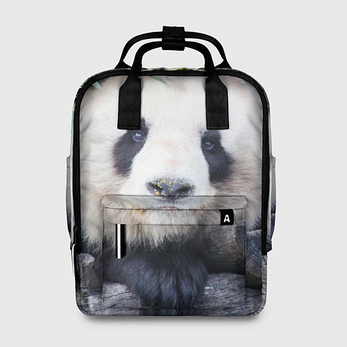 Женский рюкзак Панда отдыхает / 3D-принт – фото 1