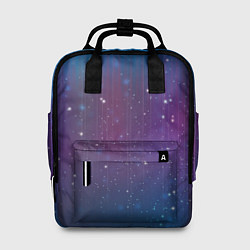 Рюкзак женский Космический дождь, цвет: 3D-принт