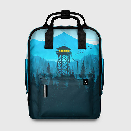 Женский рюкзак Firewatch вечер / 3D-принт – фото 1
