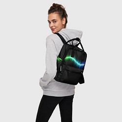 Рюкзак женский Неоновый разрез Neon, цвет: 3D-принт — фото 2