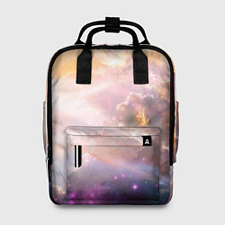 Рюкзак женский Аморфное абстрактное космическое красочное небо, цвет: 3D-принт