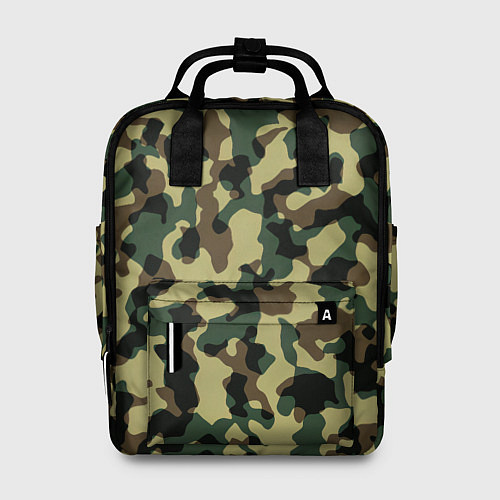 Женский рюкзак Военный камуфляж / 3D-принт – фото 1