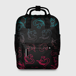 Рюкзак женский Neon Unicorn, цвет: 3D-принт