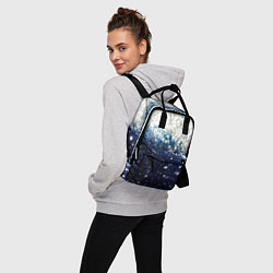 Рюкзак женский Необъятные просторы вселенной, цвет: 3D-принт — фото 2