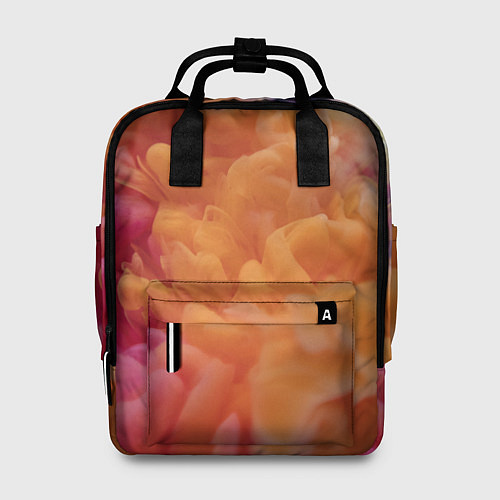 Женский рюкзак Разноцветный дым сгустки / 3D-принт – фото 1