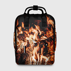 Женский рюкзак Огонь-пламя