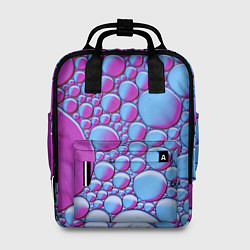 Рюкзак женский Масляные пузыри, цвет: 3D-принт