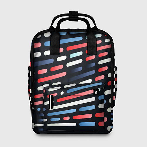 Женский рюкзак Vanguard neon pattern / 3D-принт – фото 1