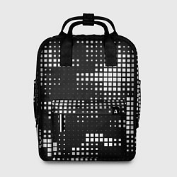 Женский рюкзак Pixel art - abstraction