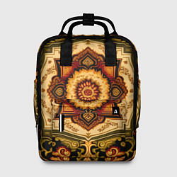 Рюкзак женский Красивый паттерн ковра, цвет: 3D-принт
