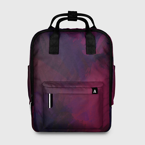 Женский рюкзак Фиолетовый мазок / 3D-принт – фото 1