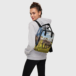 Рюкзак женский Слоник маленький, цвет: 3D-принт — фото 2