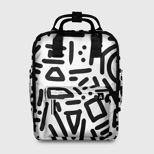 Женский рюкзак Текстура паттерн / 3D-принт – фото 1