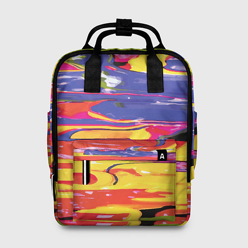 Женский рюкзак Красочный бум / 3D-принт – фото 1