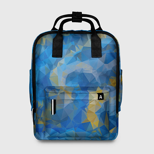 Женский рюкзак Blue style / 3D-принт – фото 1