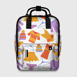 Рюкзак женский Мой шопинг, цвет: 3D-принт