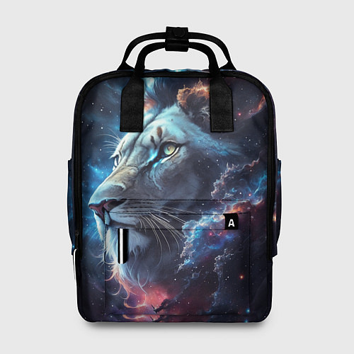 Женский рюкзак Galactic lion / 3D-принт – фото 1