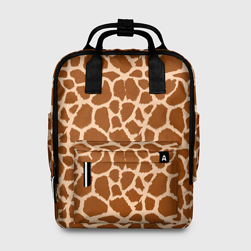 Женский рюкзак Шкура Жирафа - Giraffe / 3D-принт – фото 1