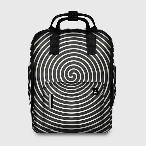 Женский рюкзак Оптическая иллюзия спираль / 3D-принт – фото 1