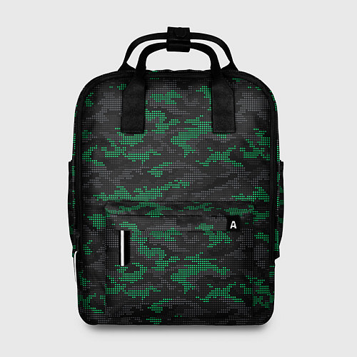 Женский рюкзак Точечный камуфляжный узор Spot camouflage pattern / 3D-принт – фото 1