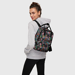 Рюкзак женский Модный разноцветный камуфляж, цвет: 3D-принт — фото 2