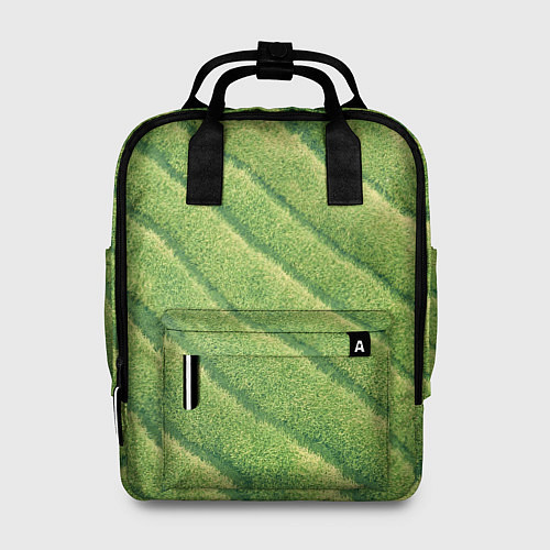 Женский рюкзак Травяной паттерн / 3D-принт – фото 1
