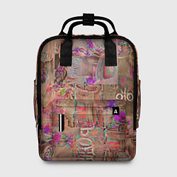 Рюкзак женский Бохо шик - дух свободы, цвет: 3D-принт