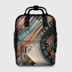 Рюкзак женский Узор Всевидящее Око, цвет: 3D-принт