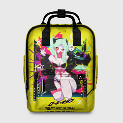 Рюкзак женский Ребекка - Киберпанк 2077, цвет: 3D-принт