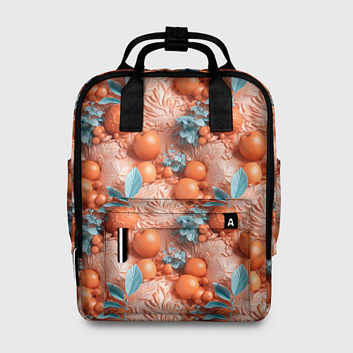 Женский рюкзак Сочные фрукты клипарт / 3D-принт – фото 1