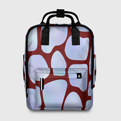 Рюкзак женский Клеточная ткань, цвет: 3D-принт