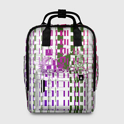 Рюкзак женский Дырявая абстракция, цвет: 3D-принт