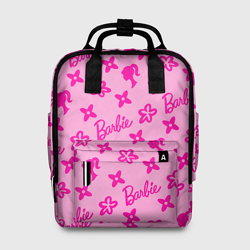 Женский рюкзак Барби паттерн розовый / 3D-принт – фото 1