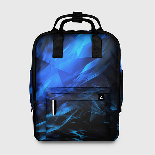 Женский рюкзак Blue black background / 3D-принт – фото 1