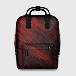 Рюкзак женский Black red texture, цвет: 3D-принт