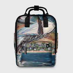 Рюкзак женский Лахайна - Балет Кита, цвет: 3D-принт